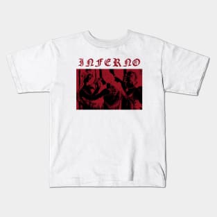 Inferno - Classic painting Kids T-Shirt